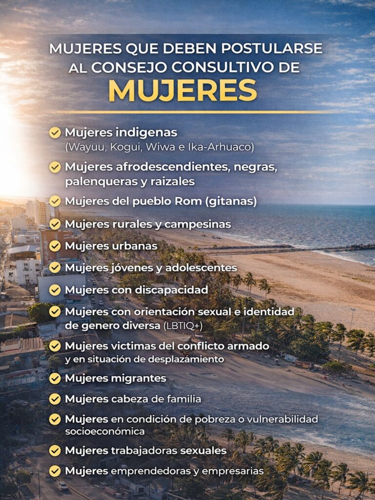 609642154_18546251701004461_6640841332937381120_n-768x1024 Alcaldía de Riohacha abre convocatoria para el Consejo Consultivo de Mujeres 2026.