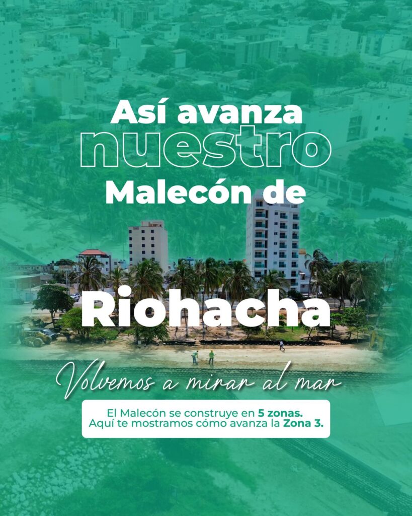621830846_18561480289030528_5158980642023195209_n-819x1024 Gobernación de La Guajira acelera obras en la Zona 3 del Malecón de Riohacha.