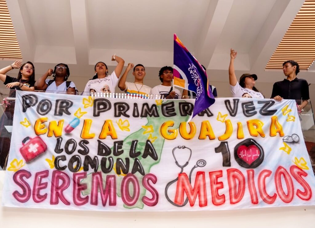 625403618_1382370107265826_9136654881479505570_n-1024x741 Revolución educativa en Uniguajira: Inauguran obras y arranca la histórica primera cohorte de Medicina.