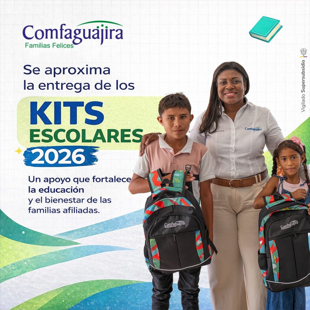 627227360_18564867778028772_7260804945170166412_n-1-1024x1024 Comfaguajira anuncia entrega de Kits Escolares 2026: Un alivio para el bolsillo de las familias guajiras.