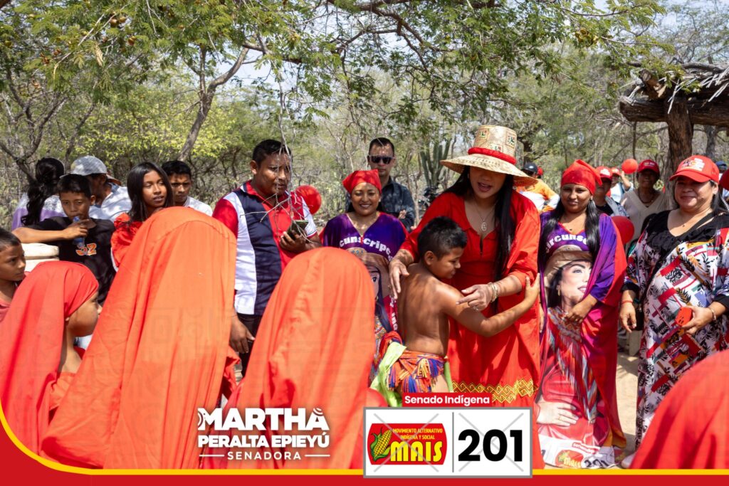 635164107_1495823225666082_3081764646341639158_n-1024x683 Martha Peralta ratifica la unidad Wayúu: “Somos hijos del territorio y defensores de la dignidad”.